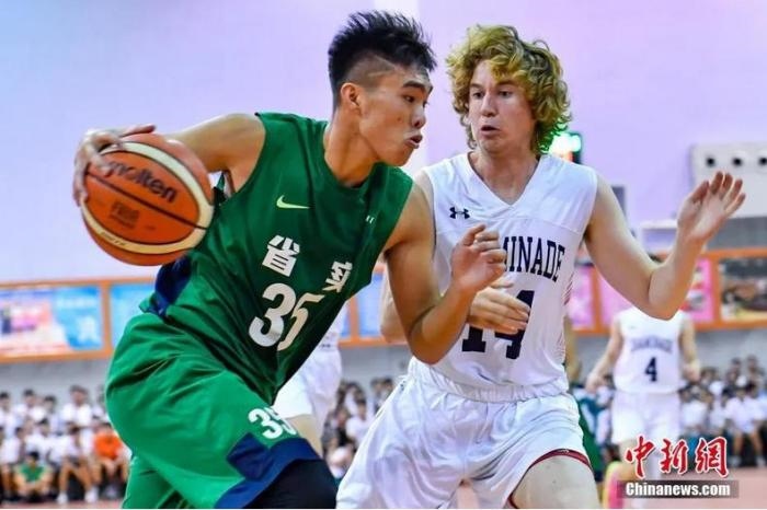 　　資料圖：中美青少年籃球友誼賽。<a target='_blank' href='http://www.chinanews.com/'>中新社</a>記者 陳驥旻 攝