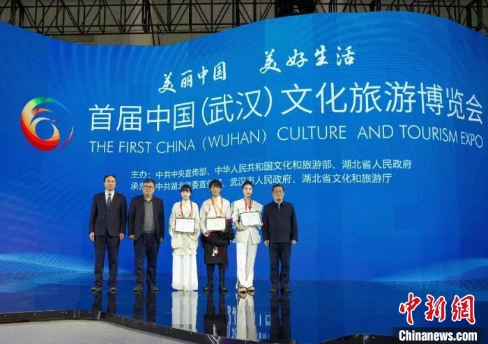 圖為，首屆中國(武漢)文化旅游博覽會現(xiàn)場 武漢文旅局供圖