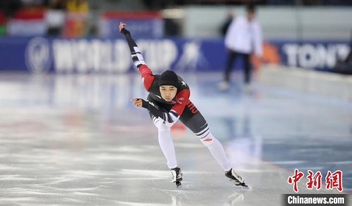 高亭宇在比賽中。圖片來源：黑龍江省體育局。