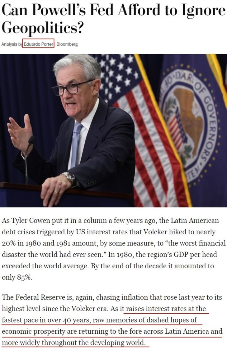 十次加息，美國如何傷害了世界