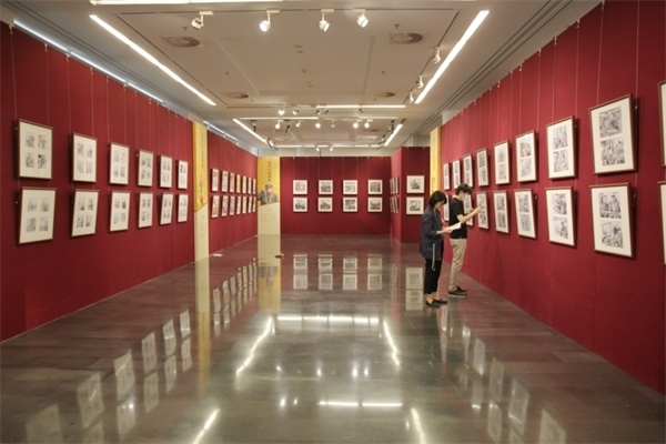 展覽現(xiàn)場。出版社供圖