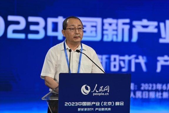 中央網(wǎng)信辦網(wǎng)絡(luò)綜合治理局副局長(zhǎng)李云峰。人民網(wǎng)記者 于凱攝