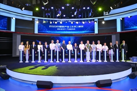 “白澤”數(shù)字版權(quán)保護(hù)平臺(tái)正式上線。人民網(wǎng)記者 于凱攝