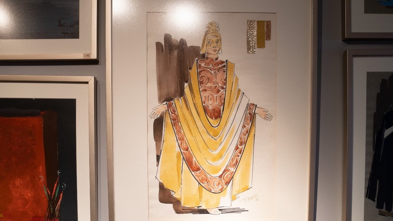 卡贊扎基斯的作品被改編成戲劇。人民網(wǎng)記者 葛泰佚攝