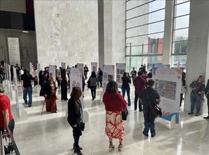 獲獎作品展現(xiàn)場。中國駐圣保羅總領(lǐng)館供圖