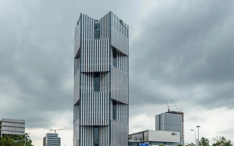 上海浦東新區(qū)，金磚國家新開發(fā)銀行總部大樓。