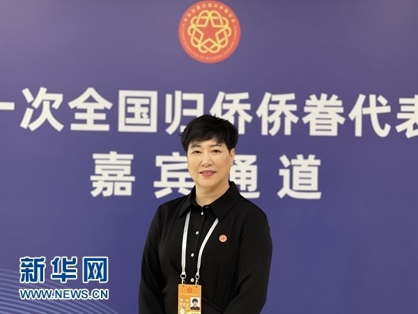 意大利北部麗水同鄉(xiāng)會(huì)會(huì)長饒俊媚。（受訪人供圖）