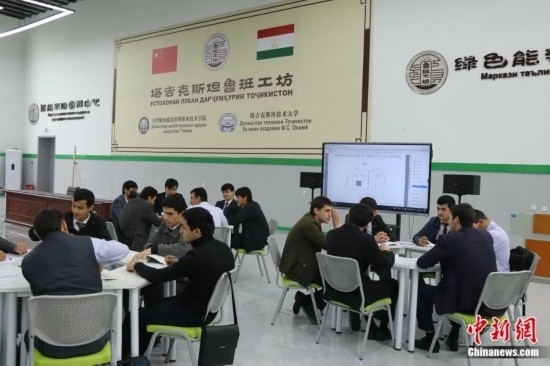 2023年4月，位于杜尚別的塔吉克斯坦魯班工坊課堂。張碩 攝