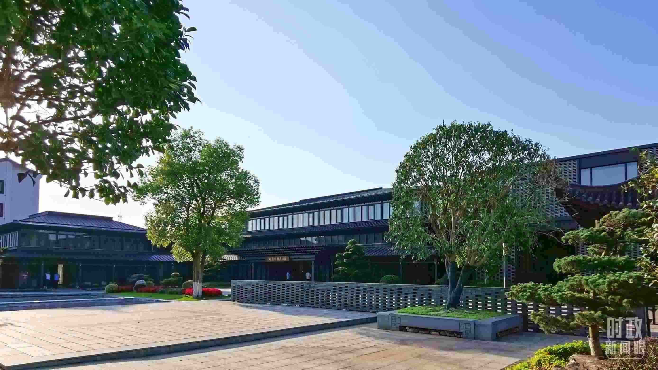 △楓橋經(jīng)驗(yàn)陳列館。（總臺(tái)央視記者陳漢章拍攝）