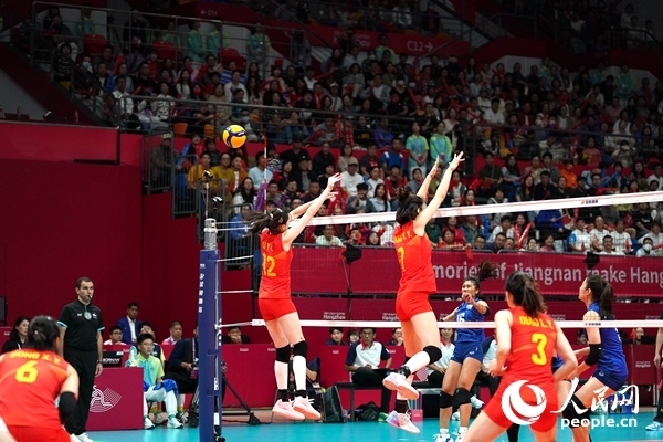 比賽現(xiàn)場。人民網(wǎng)記者 胡雪蓉?cái)z