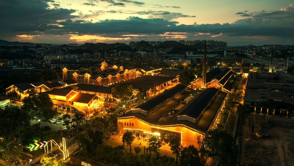 ↑ 景德鎮(zhèn)文創(chuàng)街區(qū)。