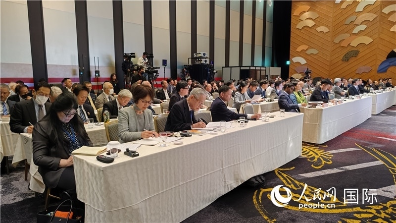 “一帶一路”倡議十周年國際研討會(huì)現(xiàn)場。人民網(wǎng) 蔣曉辰攝