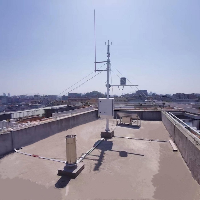 龍華區(qū)社區(qū)多要素自動(dòng)氣象觀測(cè)站。龍華區(qū)應(yīng)急管理局供圖