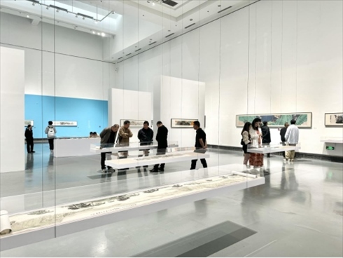 畫展現場。主辦方供圖