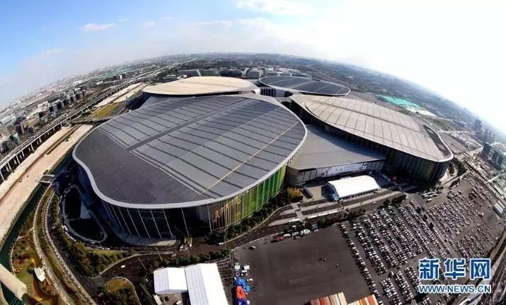 中國國際進(jìn)口博覽會(huì)舉辦場(chǎng)地——國家會(huì)展中心（上海）。新華社記者 凡軍 攝