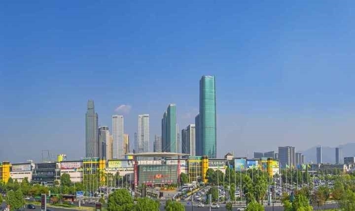 義烏城市風(fēng)貌。義烏市委宣傳部供圖