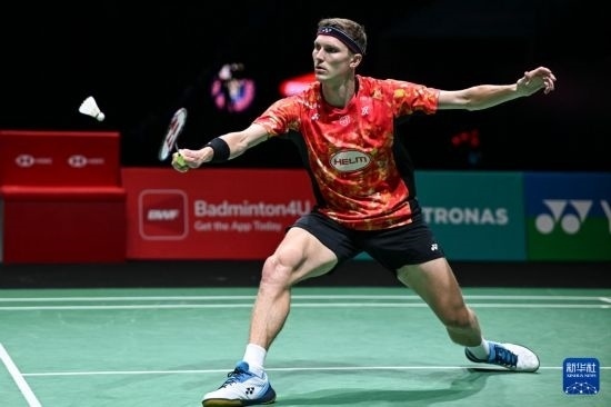 1月13日，安賽龍在比賽中。新華社記者 程一恒 攝