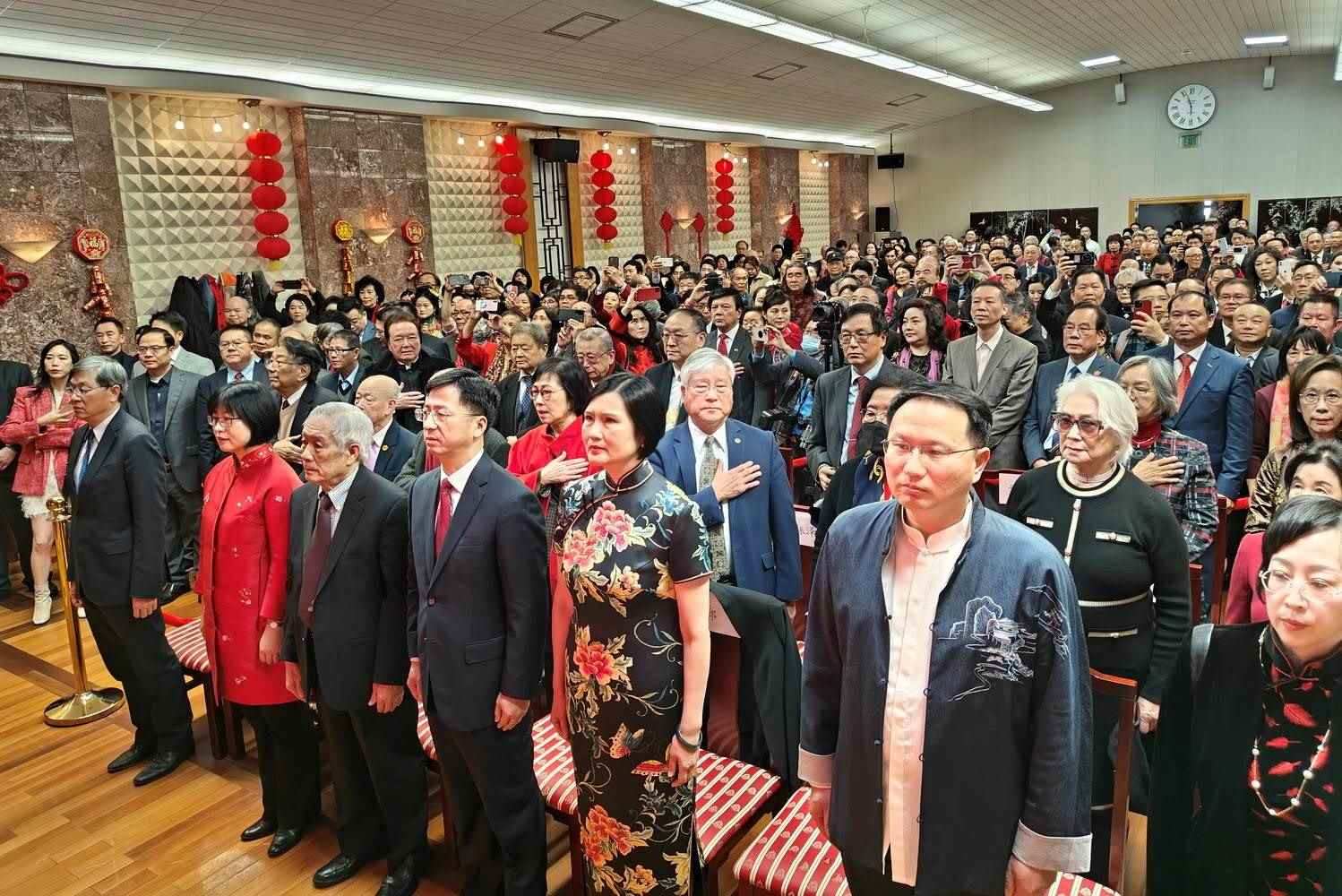 領(lǐng)區(qū)各州代表參加招待會(huì)。主辦方供圖