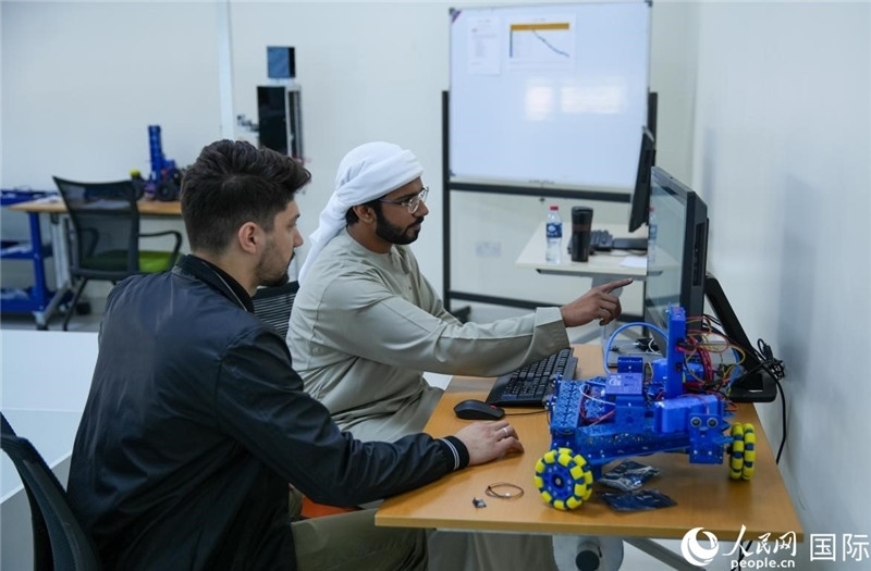 培訓(xùn)中心展示。人民網(wǎng)塔里克·易卜拉欣攝