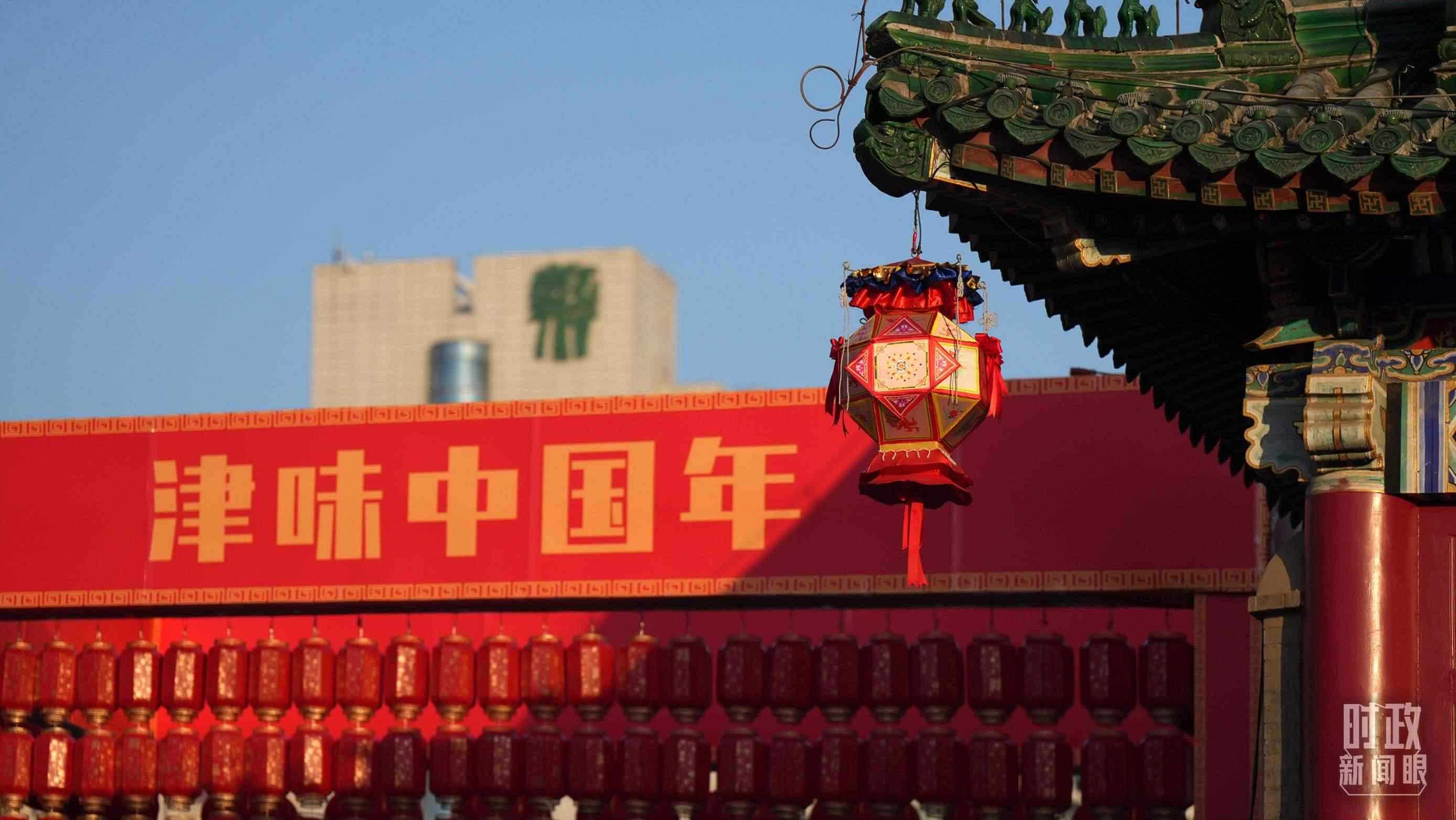 △天津街景。（總臺國廣記者李晉拍攝）