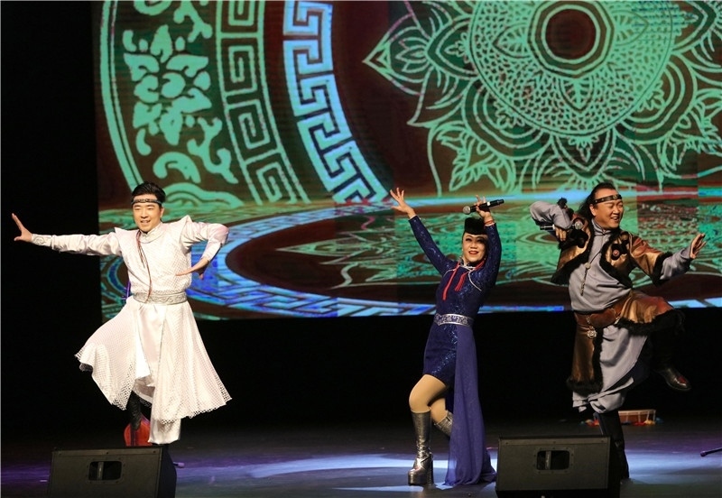 2024年“四海同春”慰?jī)S訪演團(tuán)亞太團(tuán)新西蘭惠靈頓演出現(xiàn)場(chǎng)。圖片由陸欣讌、孟韜、葉勇提供