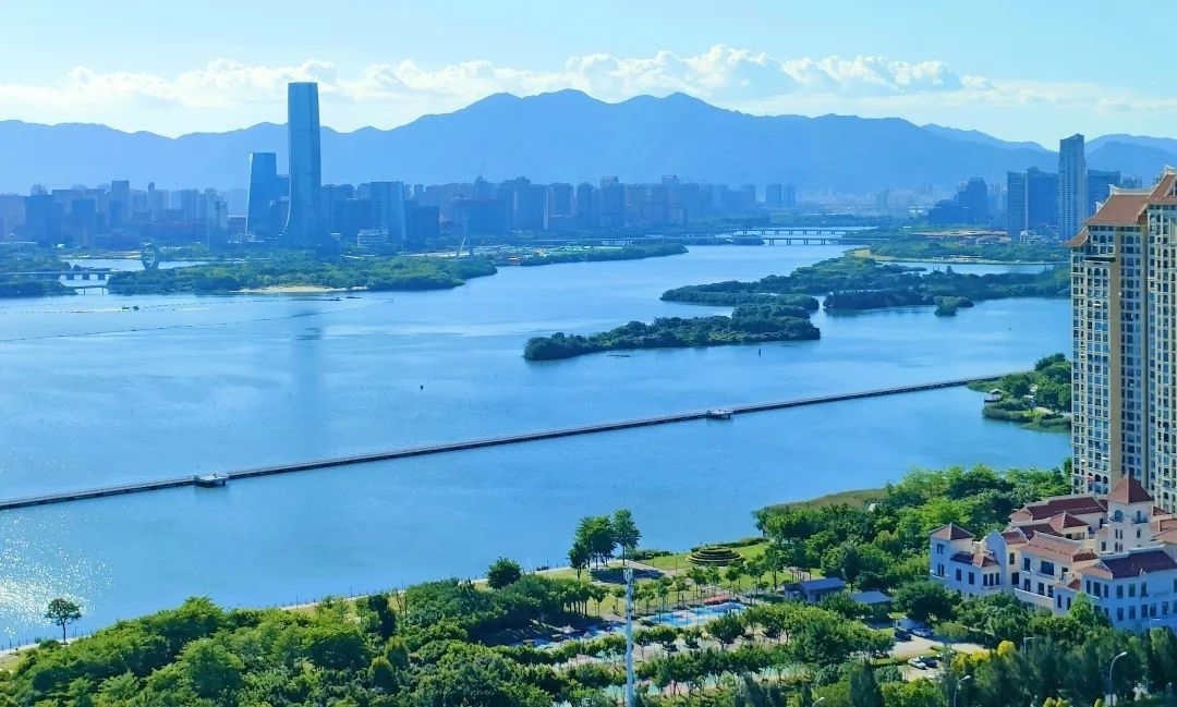 杏林灣水上自行車道(人民網(wǎng)記者 陳博攝)