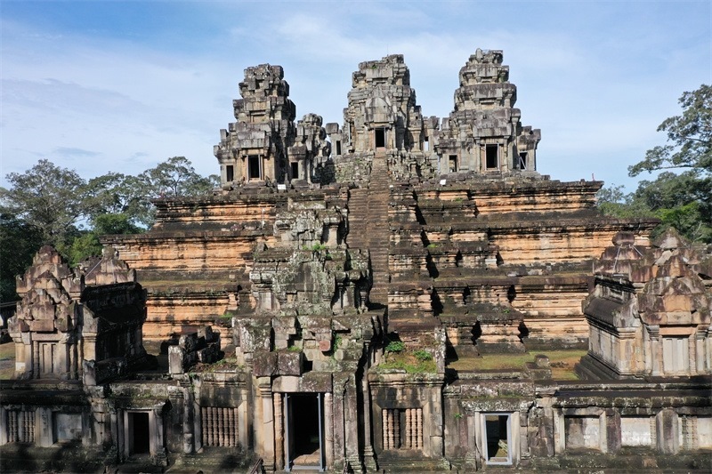 吳哥古跡內(nèi)的茶膠寺。中國文化遺產(chǎn)研究院 袁濛茜供圖