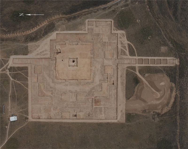 四角坪遺址平面圖。中國文物報(bào)社供圖