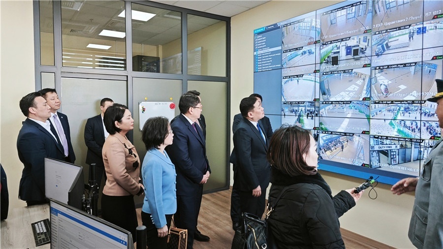 3月24日，中蒙官員考察項(xiàng)目。駐蒙古使館供圖