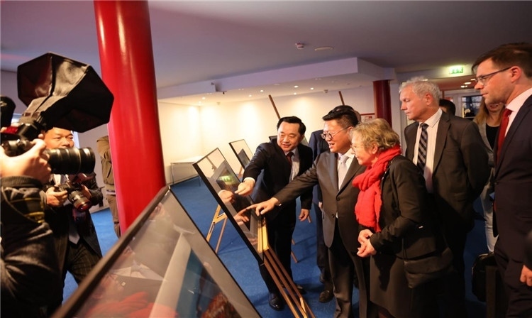 “絲路明珠--杜伊斯堡上海電影周”開幕。依琳攝