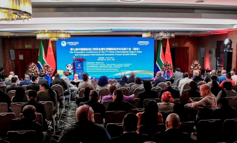 現(xiàn)場照片。（圖片來源：中國國際進(jìn)口博覽會官微）