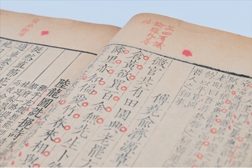 人民教育出版社館藏善本古籍《施注蘇詩》內(nèi)文展示。人教社供圖