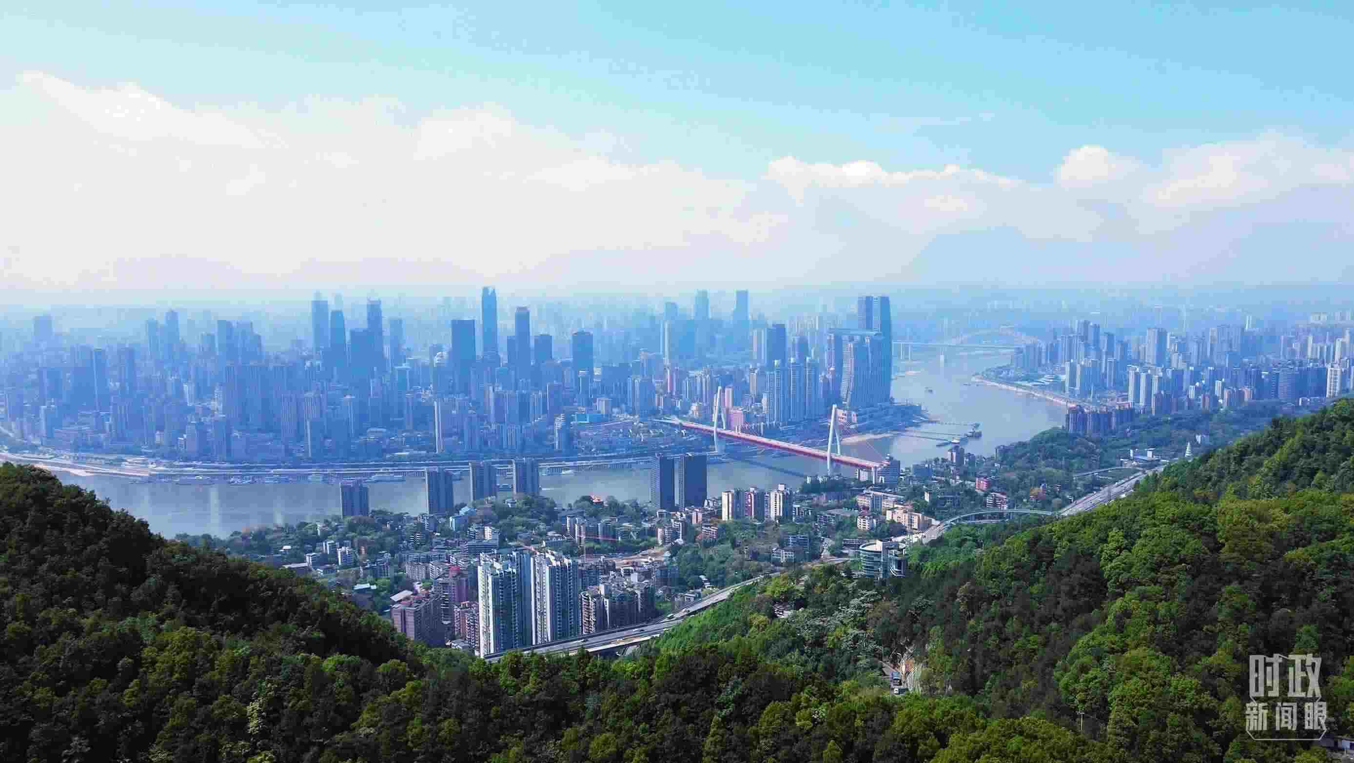 △重慶。（總臺記者謝鵬拍攝）