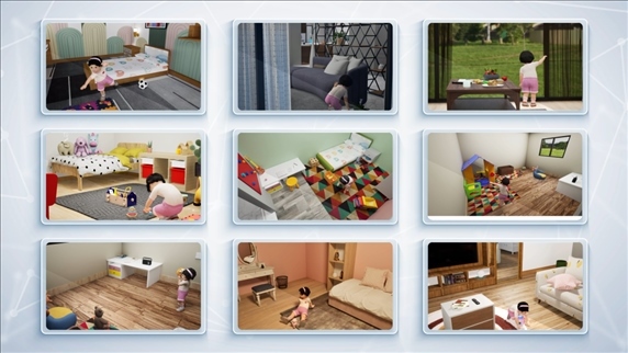 通用智能人“通通”可以自主應(yīng)對(duì)多變的場(chǎng)景。受訪者供圖