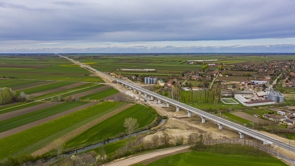 匈塞鐵路塞爾維亞境內(nèi)。中國(guó)鐵路國(guó)際有限公司供圖