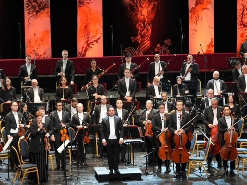 阿爾及爾歌劇院交響樂團(tuán)演出活動(dòng)現(xiàn)場。蘇州交響樂團(tuán)供圖