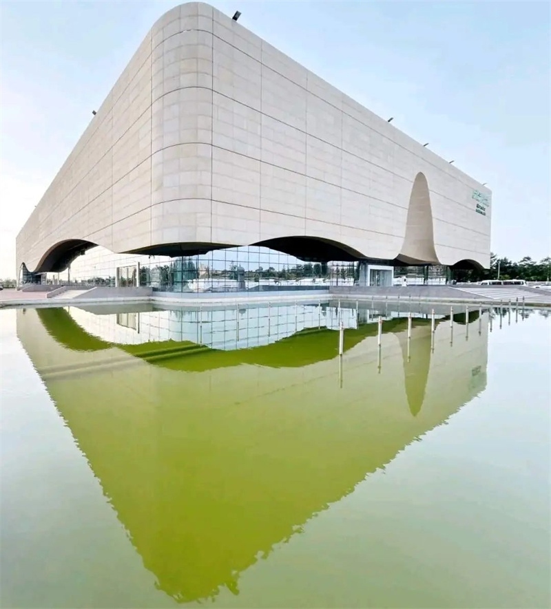 中國政府援建阿爾及爾歌劇院。大使館供圖