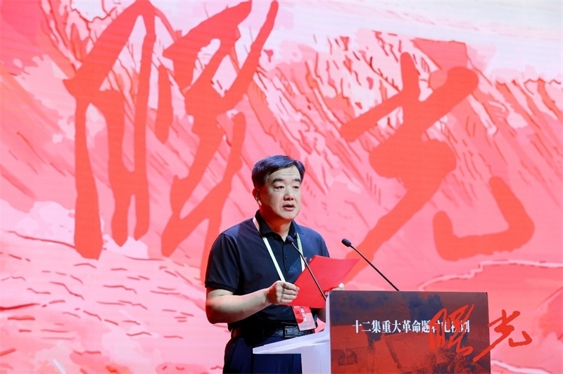 陜西省榆林市米脂縣委副書記、縣長楊樹森致辭