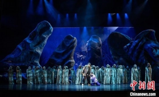 歌劇《原野》劇照。 中國音樂學(xué)院供圖