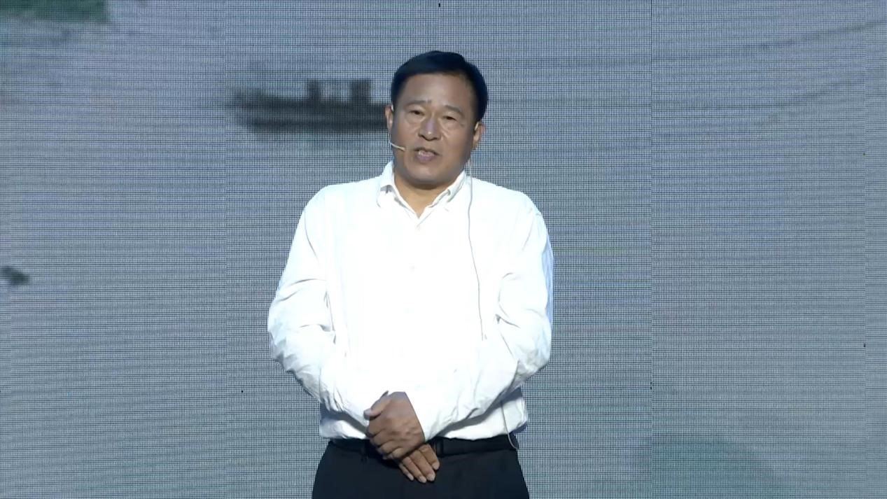 浙江大學(xué)藝術(shù)與考古學(xué)院教授林留根現(xiàn)場講述。