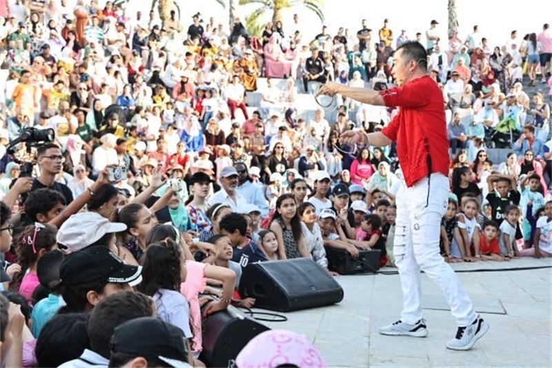 茶文化主題演出場(chǎng)景。拉巴特中國(guó)文化中心供圖