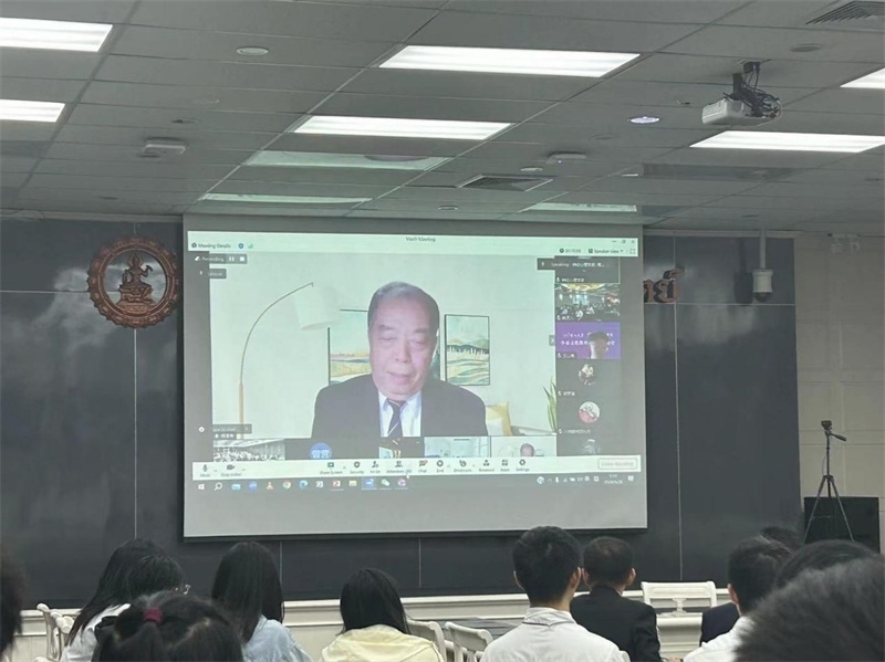 傅增有教授講座。