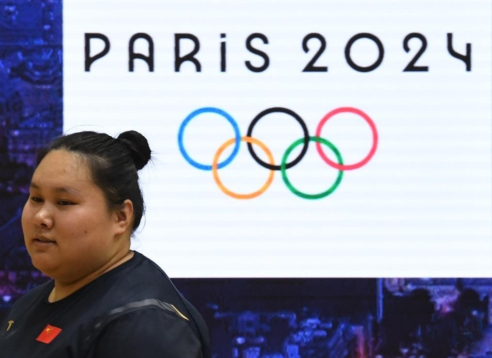 5月10日，國家隊選手李雯雯在訓(xùn)練中。新華社記者 侯昭康 攝