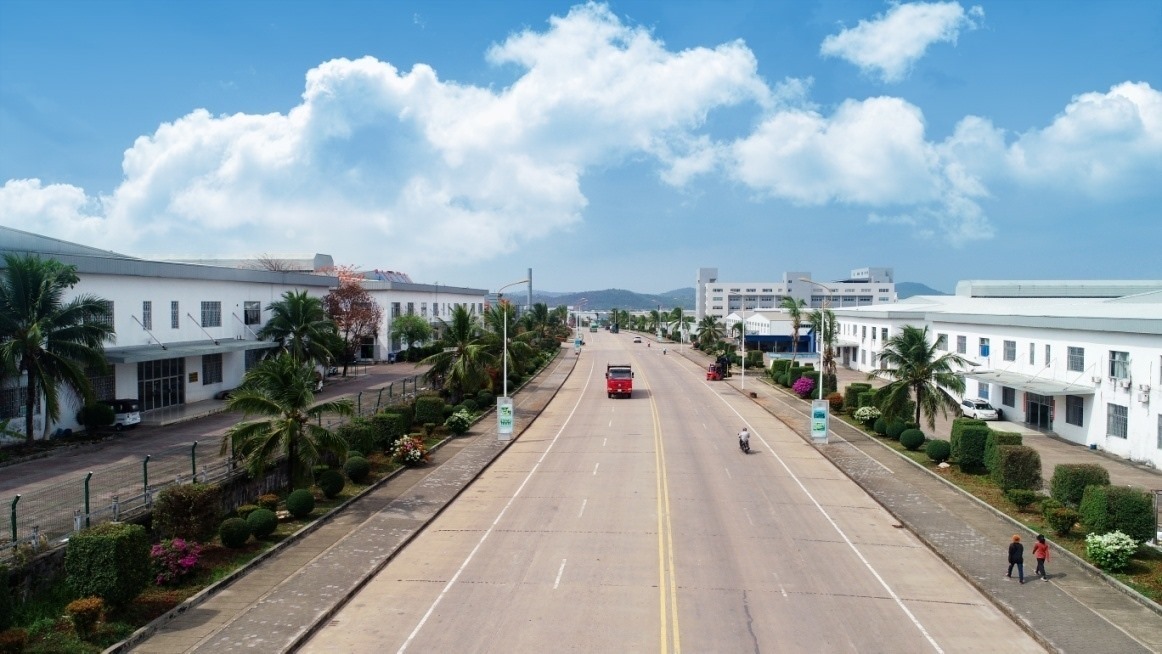 西哈努克港經濟特區(qū)園區(qū)。西港特區(qū)公司供圖