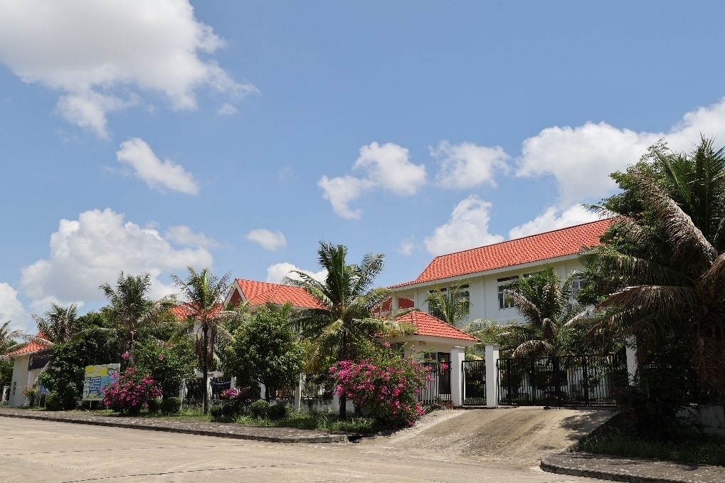 西哈努克省中柬友誼理工學院。西港特區(qū)公司供圖