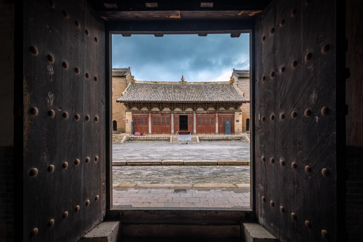 高平市崇明寺一角。蘇唐詩攝