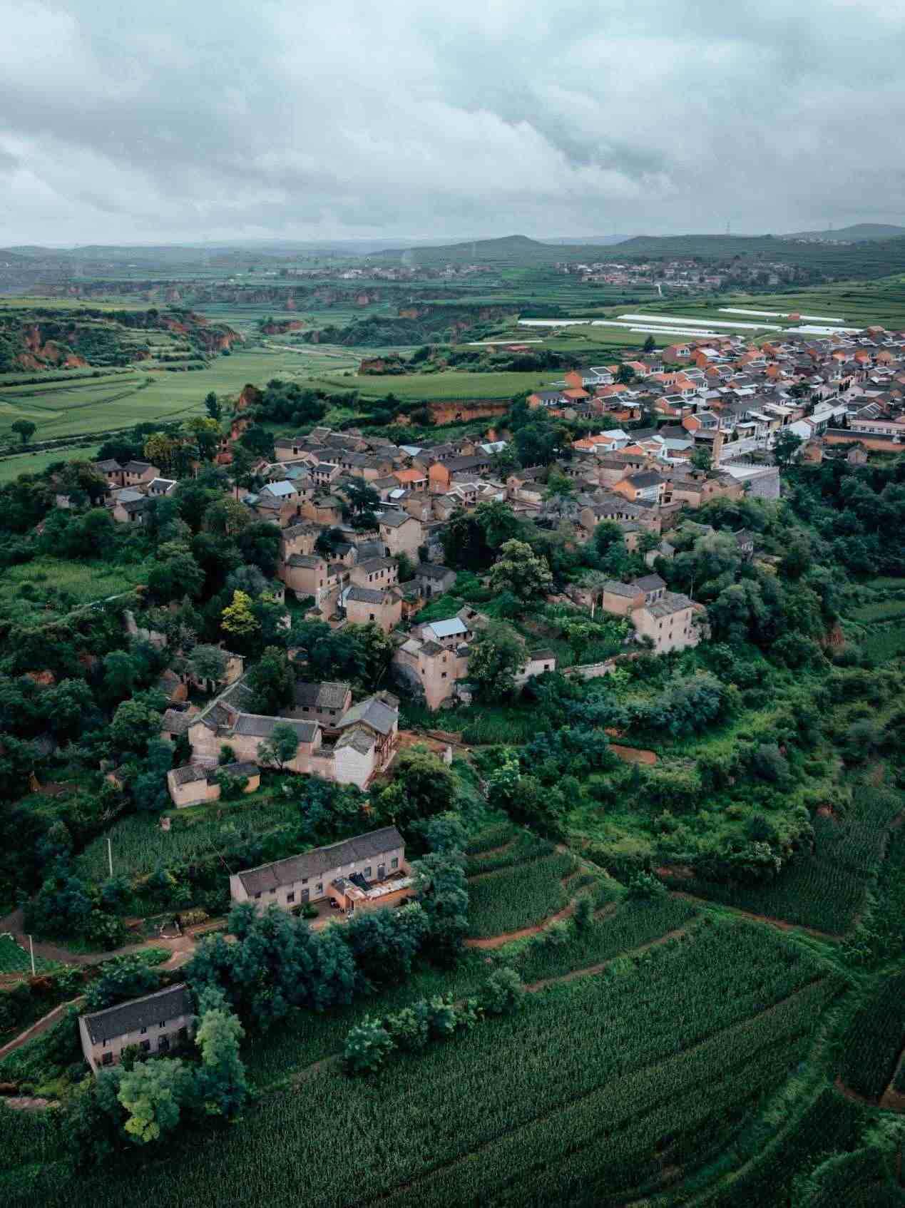俯瞰永寧寨村。邱活攝