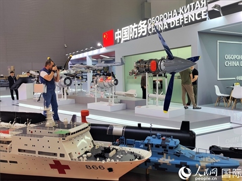 俄羅斯“軍隊-2024”國際軍事技術(shù)論壇現(xiàn)場。人民網(wǎng)記者 于宏建攝