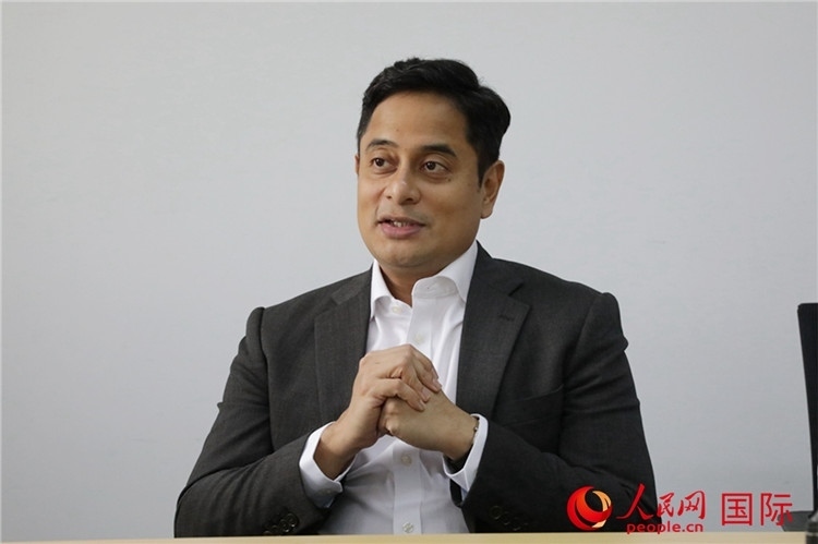 8月16日，雪蘭莪州創(chuàng)新與數(shù)字基礎(chǔ)設(shè)施執(zhí)行委員會(huì)主席法米接受人民網(wǎng)專訪。人民網(wǎng) 王婧攝