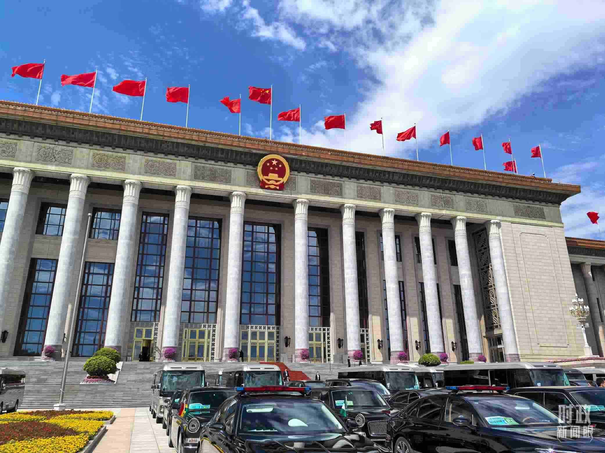  △9月5日上午，中非合作論壇北京峰會(huì)開幕式在北京人民大會(huì)堂舉行。（總臺(tái)央視記者劉瑞琳拍攝）